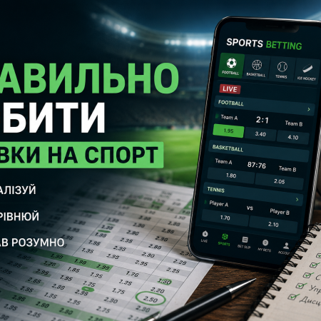 Як правильно робити ставки на спорт
